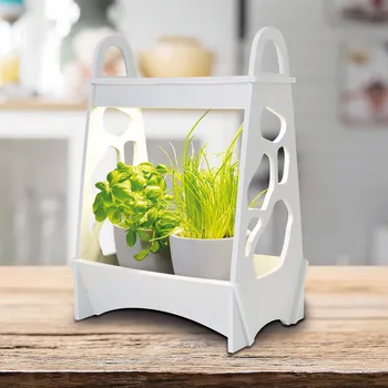 Lampička Näve LED stolní lampa Garden, podporuje růst, 50 cm - délka napájecího kabelu 115 cm bílá LED 14 W celkem - Doprava zdarma