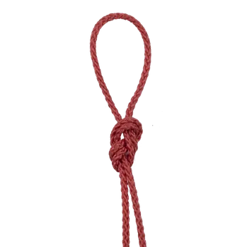 PP šňůra 2mm bez duše červená