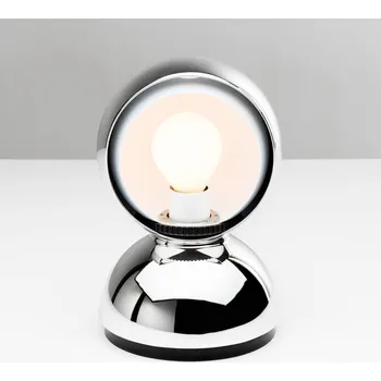 Lampička Artemide Eclisse stolní lampa, chrom chrom, bílý 1 x 25 W - Doprava zdarma