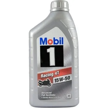 Motorový olej MOBIL Mobil 1 Racing 4T 15W-50, 1L 1L