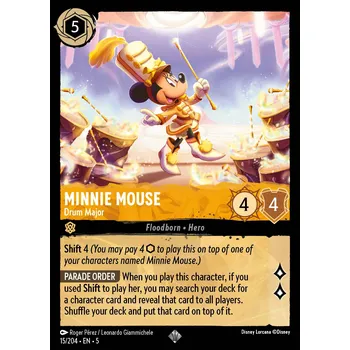 Sběratelská karetní hra Minnie Mouse 015/204 - Shimmering Skies Typ karty: Standard