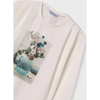 Mayoral dívčí tričko 7005 smetanové Rozměr: 162 (16 let)