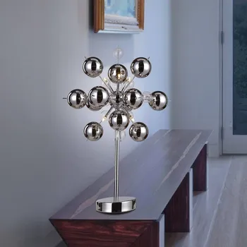 Lampička Näve Stolní lampa Wakusei, chrom chrom, čirá 6 x 20 W - Doprava zdarma