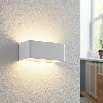 Lampička Arcchio LED nástěnné svítidlo Karam, 20 cm, bílé, kov, nahoru/dolů bílá 1 x 6 W LED - Doprava zdarma