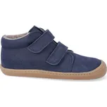 Zateplená barefoot kotníková obuv - BOB NAVY, KOEL4kids Velikost: 24