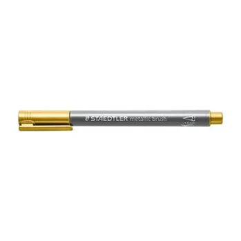 Set školních potřeb Flamaster pędzelkowy złoty (10szt) STAEDTLER