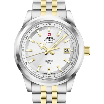 Hodinky Swiss Military SM34094.04 Mens Watch 41mm 5ATM