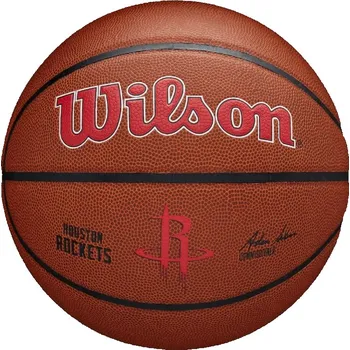 Basketbalový míč Basketbalový míč Wilson Team Alliance Houston Rockets Ball WTB3100XBHOU Velikost: 7
