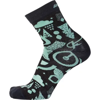 Dámské ponožky APASOX TY NAŠE L Zelené Velikost: 35-38