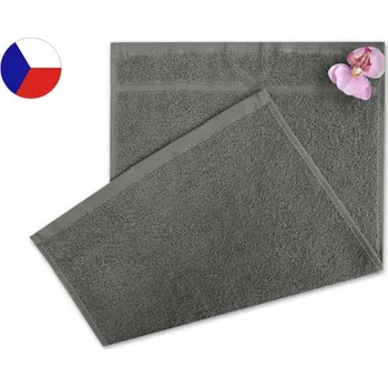 Ručník Malý dětský ručník 30x50 Sofie tmavě šedý