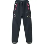 Dívčí softshellové kalhoty, zateplené - Wolf B2491, tmavě modrá Barva: Modrá tmavě, Velikost: 92