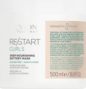 Vlasová regenerace Revlon Professional RE/START Curls Deep Nourishing Buttery Mask vyživující maska pro kudrnaté a vlnité vlasy