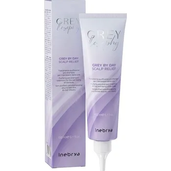 Šampon Inebrya Inebrya Grey By Day Scalp Relief Shampoo - Purifikační péče před použitím šamponu 150 ml