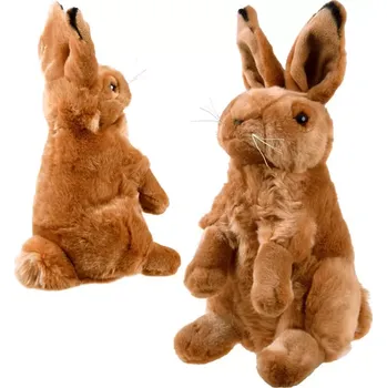 plyšák Beppe Zajíc sedící 25 cm