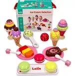 Dřevěná sada zmrzliny Lelin - 25 kusů