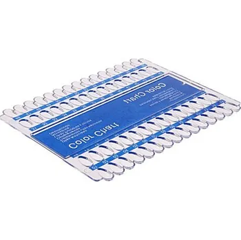 NehtyShop Vzorník průhledný, 60 políček