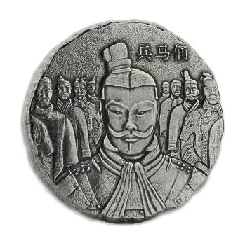 5 uncí stříbrná mince Fiji Terracotta Army 2018