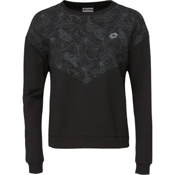 Dámské oblečení Dámská mikina Lotto AVIO S Černá, Šedá