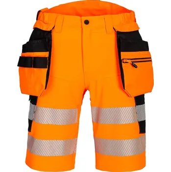 Pánské kraťasy PORTWEST Kraťasy DX446 Hi-Vis Holster do pasu, reflexní POR-DX446OBR34 34 Oranžová/černá