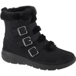 Dámská zimní obuv Skechers Glacial Ultra - Buckle Up 144154-BBK Velikost: 37,5