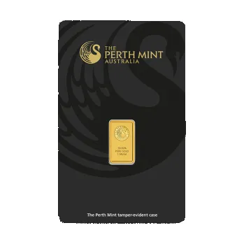 1 gramů zlatý slitek Perth Mint - klokan