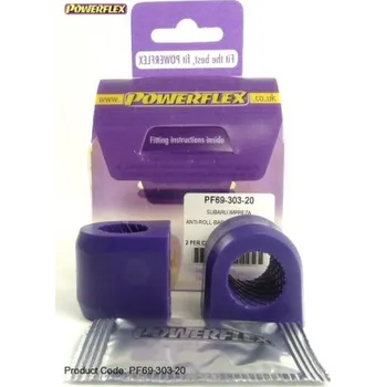 Silentblok nápravy Silentbloky Powerflex Subaru Impreza WRX/STi GC/GF (93-00) Front Anti Roll Bar To Chassis Bush 21mm (3)