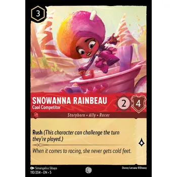 Sběratelská karetní hra Snowanna Rainbeau 110/204 - Shimmering Skies Typ karty: Non-Holo