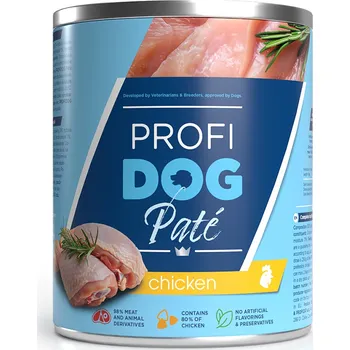 Krmivo pro psa PROFIDOG konzerva kuřecí paté 400g NEW