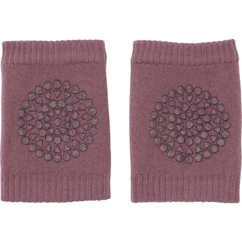 Dětská móda GOBABYGO Protiskluzové návleky na kolena Misty Plum