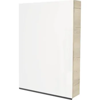 Koupelnový nábytek Zrcadlová skříňka bez osvětlení Devo Viva 2.0 levá 60 x 15 x 85 cm oak halifax white