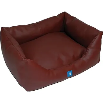 Pelíšek pro psa PROFIZOO Pelech Sofa Skai 100 bright brown (skai)