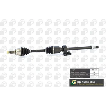 Poloosa kola Hnací hřídel, , 31602752252, 31602756276, 31602756342, 31604853486, 31607531722, 31607533216, 31607574866, 31607589768, 31608605474, BGA, DS0915R