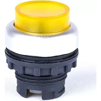 tlačítko NOARK 105632 Ex9P1 RI y Hlavice se zvýšeným tlačítkem, bez aretace, prosvětlená, žlutá (NOARK 105632 Ex9P1 RI y)