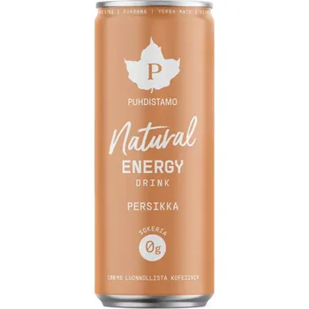 Energetický nápoj Natural Energy Drink 330 ml Broskev