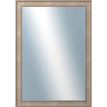 Zrcadlo Zrcadlo DANTIK nástěnné obdélníkové, rám dřevo, 500 x 700 mm