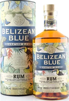 Rum Belizean Blue Signature Blend 40 % 0,7 l tuba