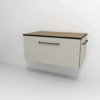 Koupelnový nábytek Koupelnová skříňka pod umyvadlo Devo Sonus 2.0 Muschel 77 x 36 x 45 cm SO2-SU1S77x36F91K51