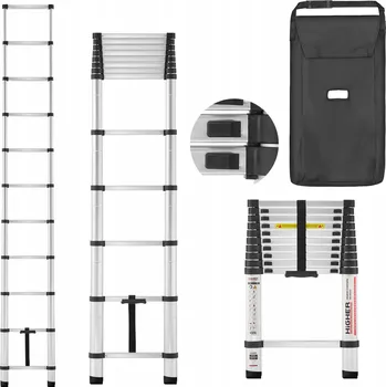 Žebřík Teleskopický skládací Žebřík HIGHER 2.6