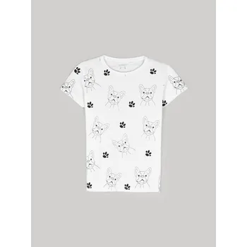 Dívčí tričko GATE Bavlněné tričko s potiskem 3Y 824-0053/10