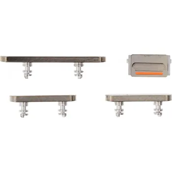 Boční tlačítka pro iPhone 14 Pro / 14 Pro Max ORI - Zlatá - 4ks v sadě