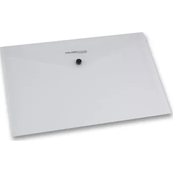 Spisovka s drukem A4 Foldermate, mix barev, Kouřová transparentní