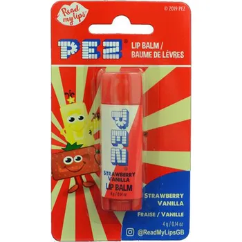 Kosmetická taška Balzám na rty MENTOS jahoda/vanilka 4g