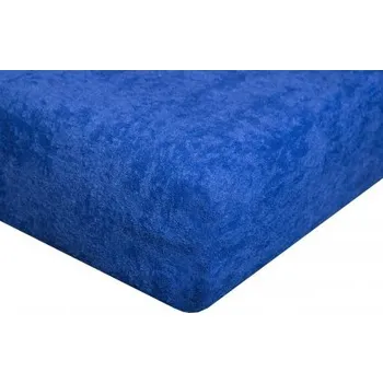 Prostěradlo Froté prostěradlo Exklusive 90x200 cm - MODRÁ