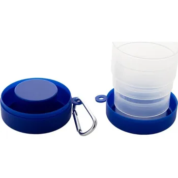 Reklamní Medigo skládací pohárek, modrá