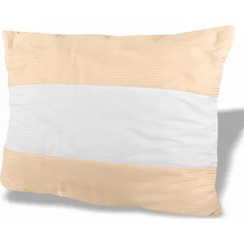 Polštář damaškový prošitý kombinovaný 70x90 EMI