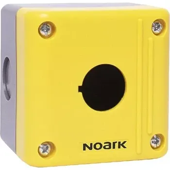 tlačítko NOARK 111412 Ex9P2 FH 1 y EU Ovládací krabička, 1 otvor, žlutá (NOARK 111412 Ex9P2 FH 1 y EU)