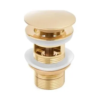 Sifon DURAmat Výpusť KLIK-KLAK, MIKI 46359, mosaz, lesk, s přepadem