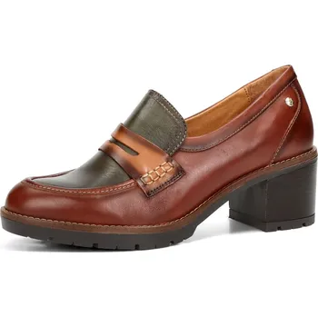 Dámské polobotky Pikolinos dámské kožené polobotky - koňakové