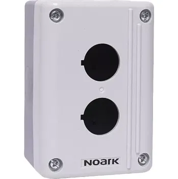 tlačítko NOARK 111410 Ex9P2 FH 2 EU Ovládací krabička, 2 otvory, šedá (NOARK 111410 Ex9P2 FH 2 EU)