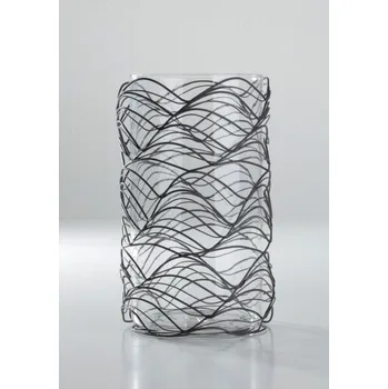 Váza by inspire kovová 13 x 22,5 cm